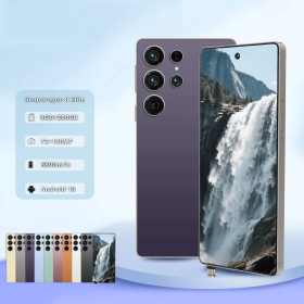 I25 Ultra 5G Unlocked Smartphone,12GB+512GB 6800mAh Fully Cell Phone for Android 14, 6.8" HD Screen Unlocked Cell Phone (Color: purple)