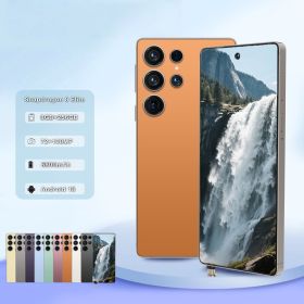 I25 Ultra 5G Unlocked Smartphone,12GB+512GB 6800mAh Fully Cell Phone for Android 14, 6.8" HD Screen Unlocked Cell Phone (Color: orange)