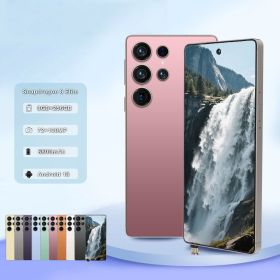 I25 Ultra 5G Unlocked Smartphone,12GB+512GB 6800mAh Fully Cell Phone for Android 14, 6.8" HD Screen Unlocked Cell Phone (Color: rose golden)